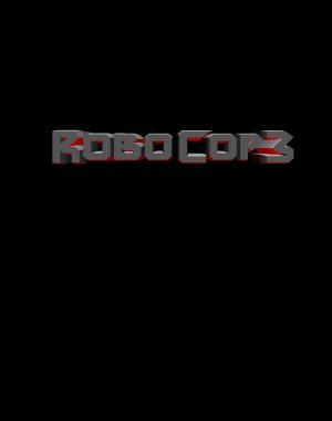 RoboCop 3 DOS front cover