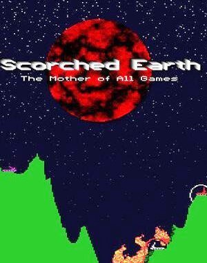 Scorched Earth DOS front cover