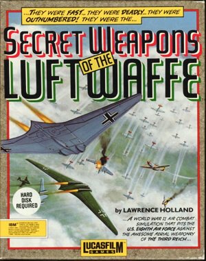 Secret Weapons of the Luftwaffe DOS front cover