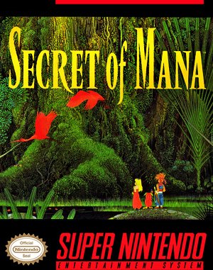 Secret of Mana SNES front cover