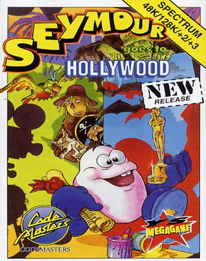 Seymour Goes To Hollywood DOS front cover