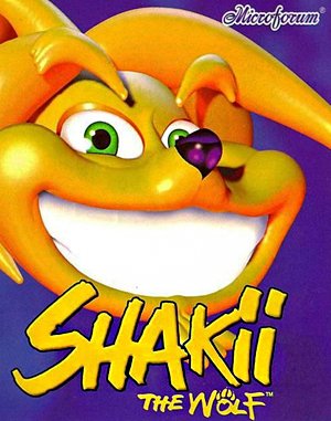 Shakii the Wolf DOS front cover