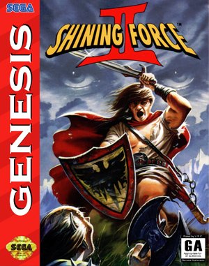 Shining Force II Sega Genesis front cover