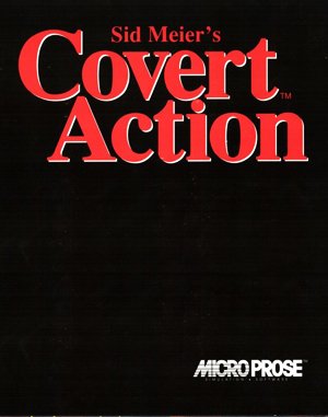Sid Meier’s Covert Action DOS front cover