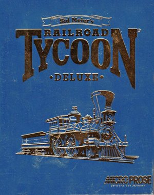Sid Meier’s Railroad Tycoon Deluxe DOS front cover