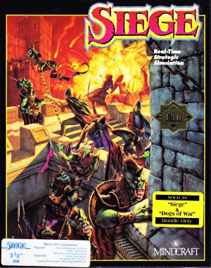 Siege DOS front cover