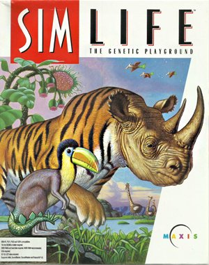 SimLife DOS front cover