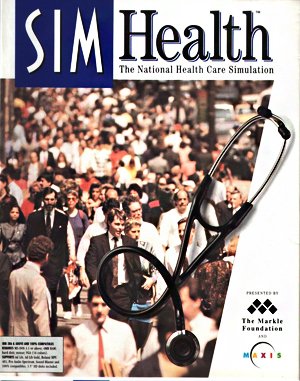 SimHealth DOS front cover