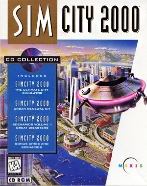 SimCity 2000: CD Collection DOS front cover