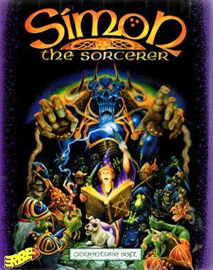 Simon the Sorcerer DOS front cover