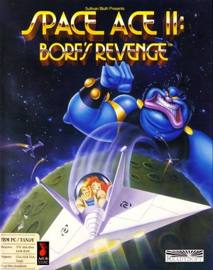 Space Ace II: Borf’s Revenge DOS front cover