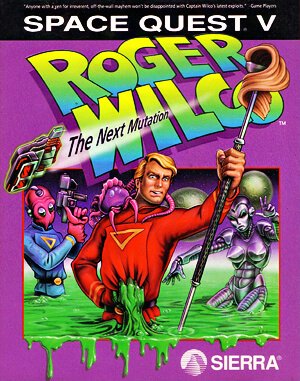 Space Quest V: The Next Mutation DOS front cover