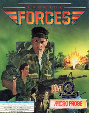 Special Forces DOS front cover