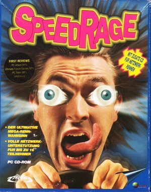 SpeedRage DOS front cover