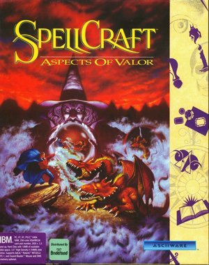 SpellCraft: Aspects of Valor DOS front cover