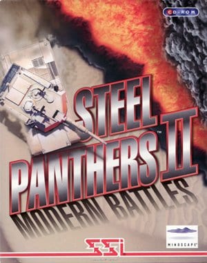 Steel Panthers II: Modern Battles DOS front cover