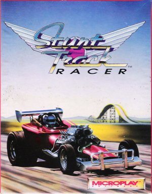Stunt Track Racer DOS front cover