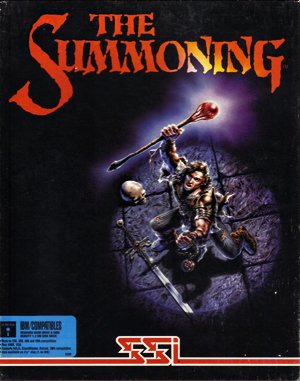 The Summoning DOS front cover