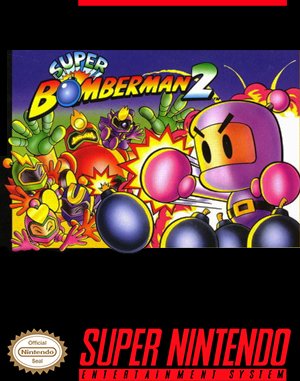 Super Bomberman 2 SNES front cover