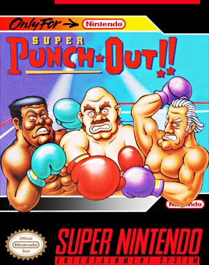 Super Punch-Out!! SNES front cover