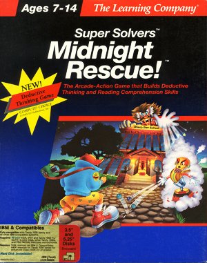 Super Solvers: Midnight Rescue! DOS front cover