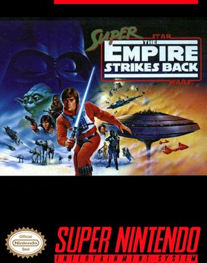 Super Star Wars: The Empire Strikes Back SNES front cover