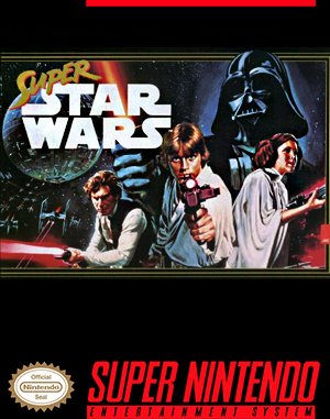 Super Star Wars SNES front cover