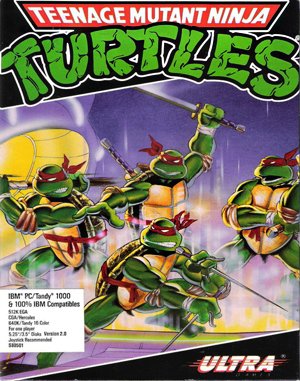 Teenage Mutant Ninja Turtles DOS front cover