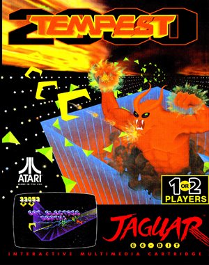 Tempest 2000 DOS front cover