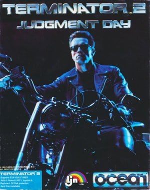 Terminator 2: Judgment Day DOS front cover