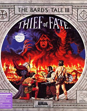 The Bard’s Tale III: Thief of Fate DOS front cover