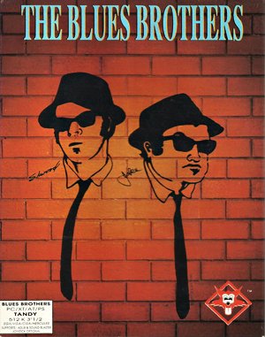 The Blues Brothers DOS front cover