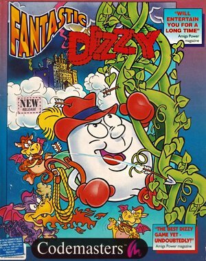 The Fantastic Adventures of Dizzy DOS front cover
