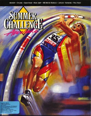 The Games: Summer Challenge DOS front cover