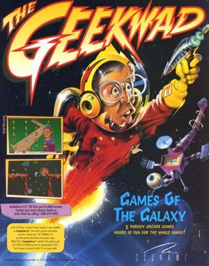 The Geekwad: Games of the Galaxy DOS front cover