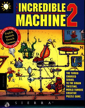 The Incredible Machine 2 DOS front cover