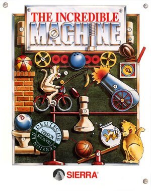 The Incredible Machine DOS front cover