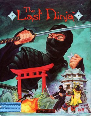 The Last Ninja DOS front cover