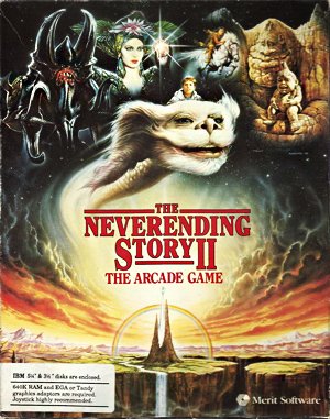 The Neverending Story II: The Arcade Game DOS front cover