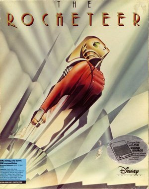 The Rocketeer DOS front cover
