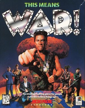 This Means War! DOS front cover