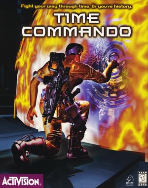 Time Commando DOS front cover