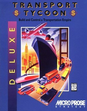 Transport Tycoon Deluxe DOS front cover