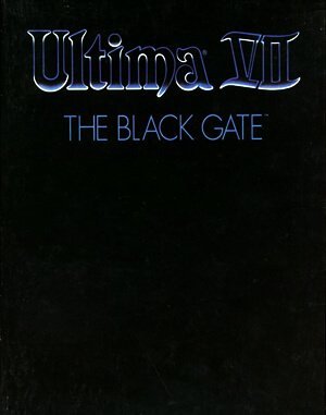 Ultima VII: The Black Gate DOS front cover