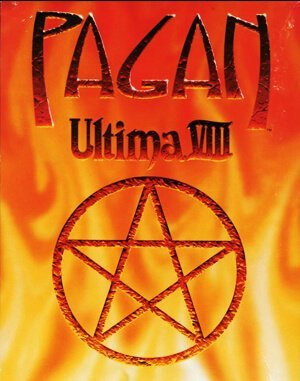 Pagan: Ultima VIII DOS front cover