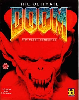 The Ultimate DOOM DOS front cover