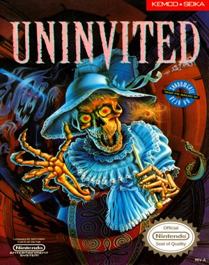 Uninvited DOS front cover