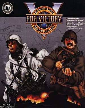 V for Victory: Velikiye Luki DOS front cover