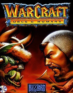 WarCraft: Orcs & Humans DOS front cover