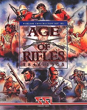 Wargame Construction Set III: Age of Rifles 1846-1905 DOS front cover